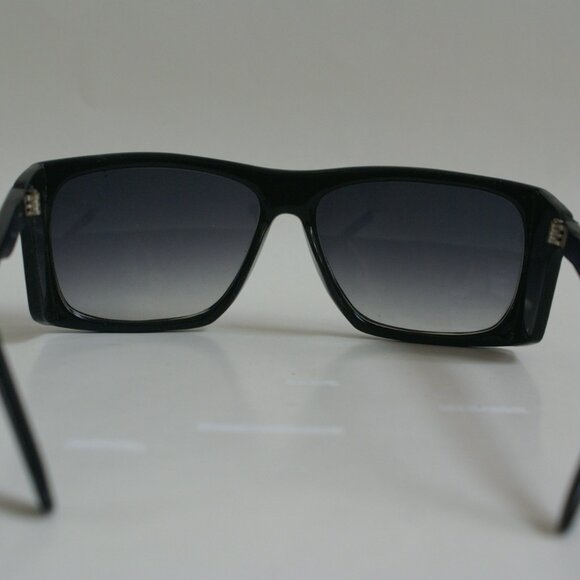 NWT Tru-Vintage 90's Plastic Rectangle w/Side Shield Sunglasses (S.Black) - Picture 4 of 5